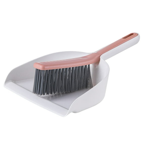 lulshou Brush with Dustpan Combo Set Portable Cleaning Brush and Dustpan Combo with Handle, Hand Brooms and Dustpan Set for Home, Handheld Dustpan and Brush Set Cleaning Tool for Family