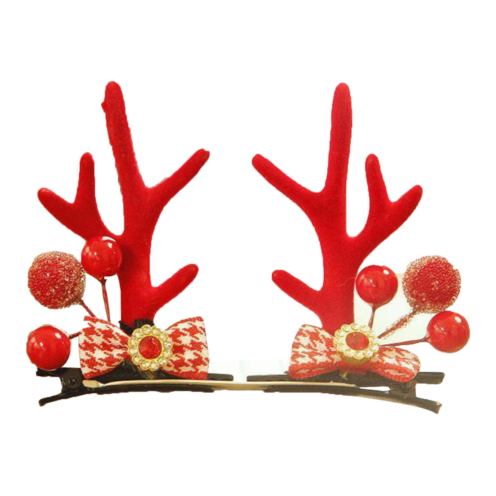 12 Pcs Light Up Reindeer Headbands With Led Christmas Headbands...