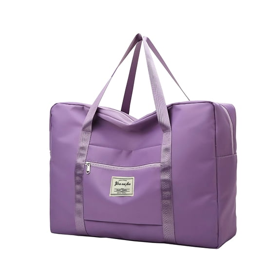 lulshou Foldable Travel Duffel Bag Sports Tote Gym Bag Tote Carry On Luggage Sport Duffle Week-ender Overnight for Women and Girls