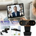 thumbnail image 1 of lulshou Full HD 1080P Webcam with Microphone,Webcam with Microphone for Desktop,Webcam for Desktop,Webcam with 110 Degree Wide Viewing Angle, 1 of 6