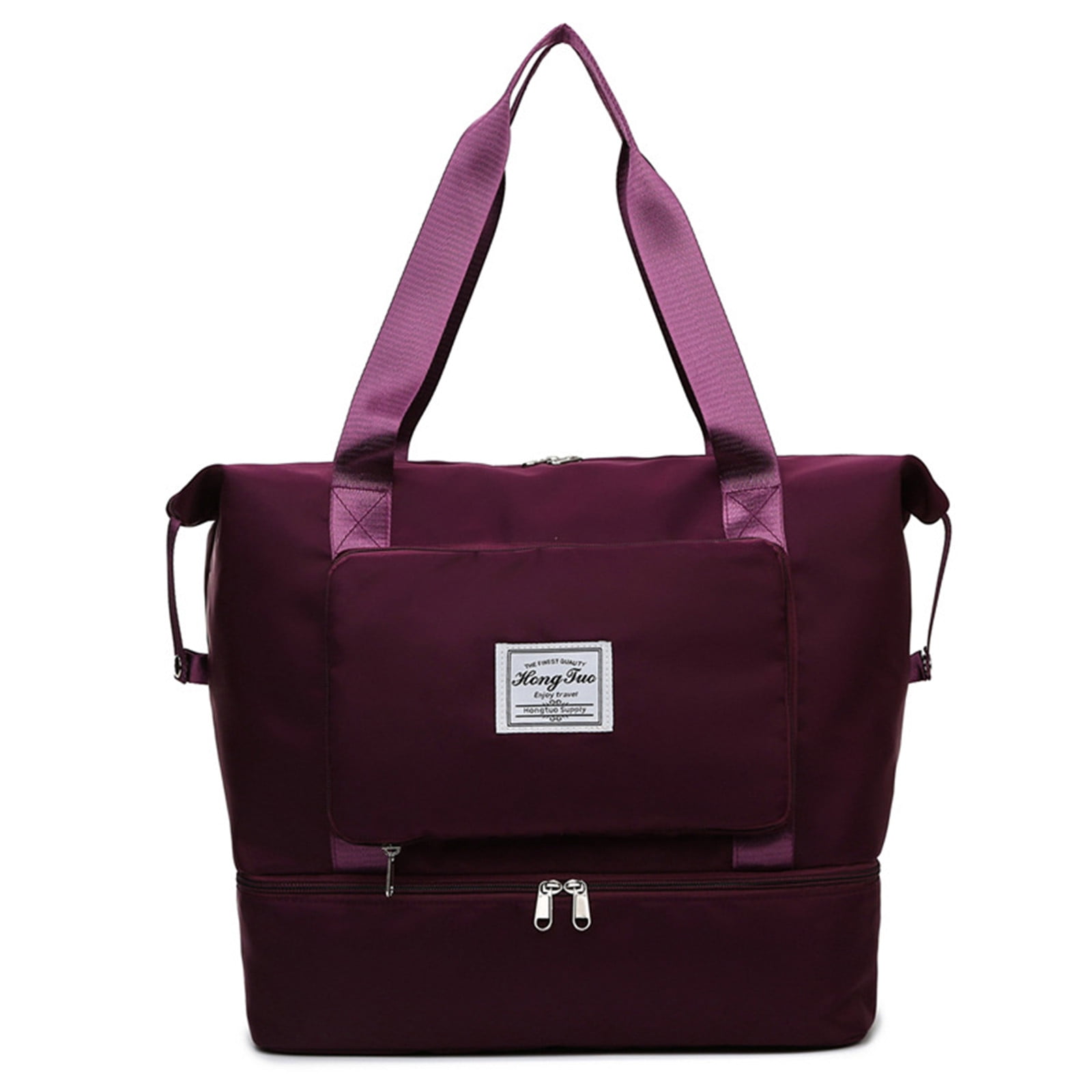 lulshou Gym Bag With Separate Shoe Compartment, Sports And Weekend — free download