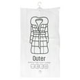 thumbnail image 1 of lulshou Hanging Vacuum Storage Bags Hanging Vacuum Storage Bags Clothes Storage Bags Reusable Vacuum Storage Bags Can Be Used To Hold Dresses,, Down Jackets and O, 1 of 2