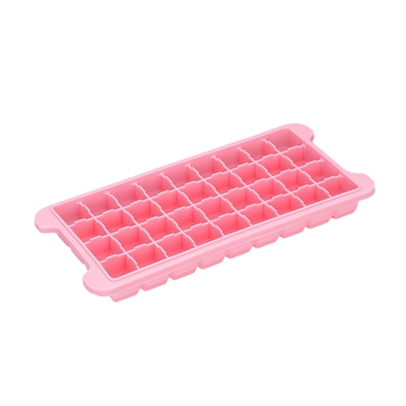 lulshou Ice Tray, Multifunctional Ice Compartment,Ice Block Tray with Lid, 36-Ice Blocks Trays,Large Capacity Easy To Press The Ice,Suitable for Freezers