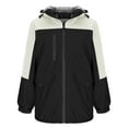 thumbnail image 1 of lulshou Jackets for Women Waterproof Ski Insulated Winter Snow Coat with Hood Windproof Hiking Raincoat for Snowboarding & Outdoor Activities, Beige, M, 1 of 5