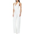thumbnail image 1 of lulshou Jumpsuits for Women, Women Sequin Color Short-sleeved Casual Jumpsuit Women's Jumpsuits, Rompers & Overalls, White XL, 1 of 6