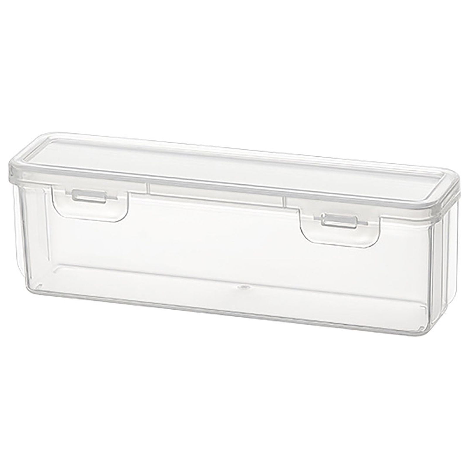 lulshou Organization and Storage Extra Large Capacity Plastic Pencil Box Stackable Translucent Clear Pencil Box Office Supplies Storage Organizer Box For Gel Pens Erasers Tape Pens Pencils Mark