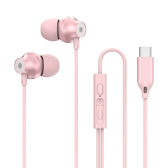 lulshou Sports Earphones, In Ear, Subwoofer, Wired Headphone with Microphone for Both Men and Women