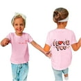 thumbnail image 1 of lulshou Summer Tops for Kids 2025 Trendy Kid Shirt Kid T-shirt Printed Round-Neck Comfortable Loose T-shirt Short Sleeve Blouse Casual, 1 of 5