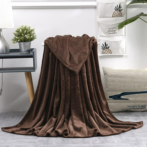 lulshou Super Soft Warm Warm Micro Plush Fleece Blanket Throw Rug Sofa Bedding Bath Towel