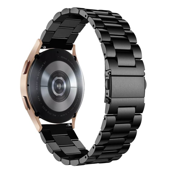 lulshou Watch Bands,For Galaxy Watch4/Galaxy Watch4 Classic Smart Warch Luxury Stainless Steel Wrist Strap Metal Wristband