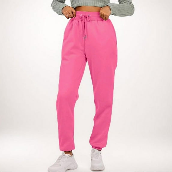 lulshou Womens Cargo Pants with Pockets Women's High Waisted Drawstring Wide Leg Ankle Strap with Pocket Work Pants