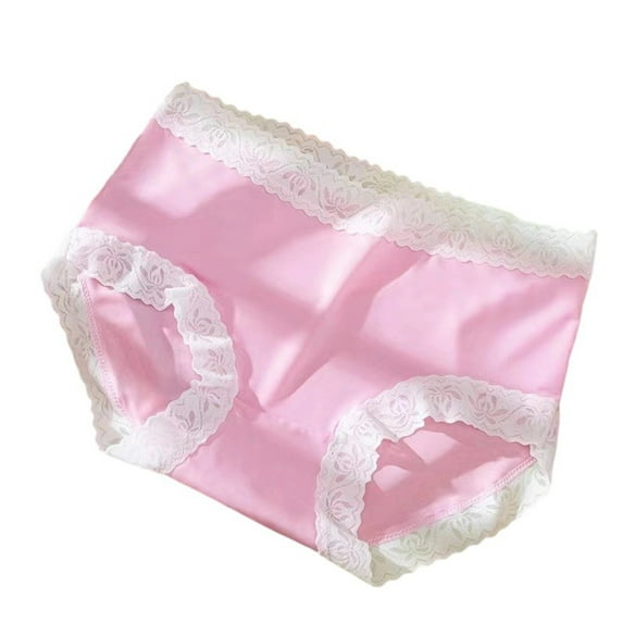 lulshou Womens Underwear Cotton Mid-Waist Soft Skin-Friendly Briefs Breathable & Comfortable for All-Day Wear Women's Panties, M