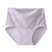 Annhoo Womens Underwear Lace Trim Full Coverage Ruched Everyday Panties ...