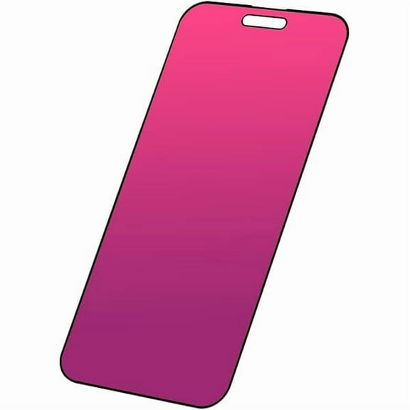 lulufa compatible with iphone 16 Pro Max Privacy Screen Protector, 6.9 inch Gradient Colorful Anti-Spy Anti-Blue Light HD Easy Installation Tempered Glass