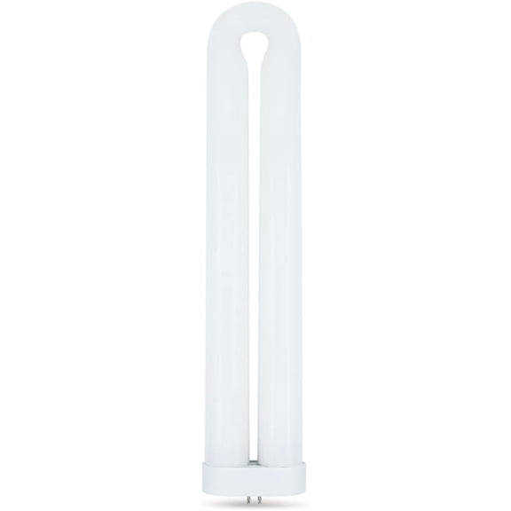 lumenivo Bug Zapper Bulb Replacement for Stinger/DEJAY B8080-4 50 W Stinger Bug Zapper Replacement Bulb with G10Q-4 4 Pin Square Base - T1, FUL50T10/BL Bug Zapper Bulb - 1 Pack