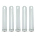 thumbnail image 1 of lumenivo FUL40T8 Fluorescent Black Light  Ultraviolet Replacement Bulb 40 Watt, G10Q-4 Square 4 Pin Base, T8 U Shape  Bulb Replacement - 5 Pack, 1 of 8
