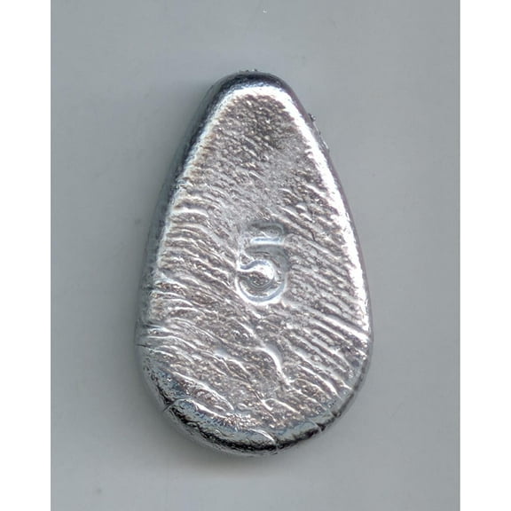 lunafente 5 OZ NO ROLL Sinker, 10 PER Pack by S & J's Tackle Box