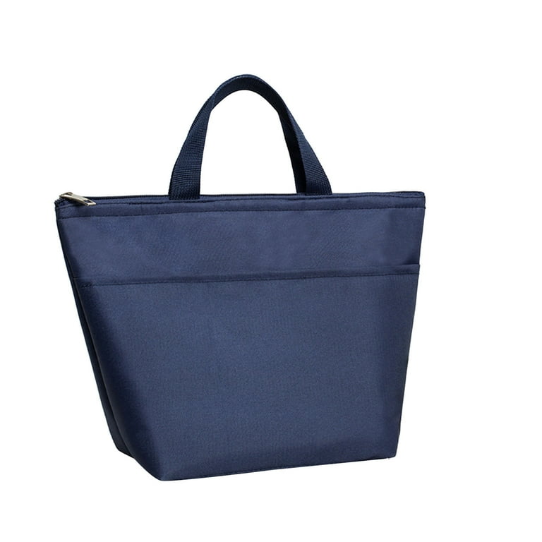 lunch bag box men adidas canvas adult solid color thickened portable waterproof bento insulation tote picnic Walmart