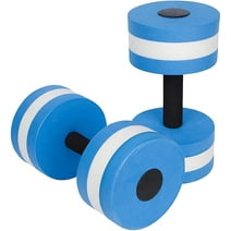 luopital 2PCS Water Weights Aquatic Dumbbells for Pool Exercise Set Water Dumbells Pool Resistance, Water Aerobic Exercise Foam Dumbbell Aquatic Fitness Barbells Equipment for Men Women Weight Loss