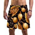 thumbnail image 1 of luoweisi Men's Beach Shorts Quick Dry Swim Trunks with Mesh Lining Acorns L, 1 of 5