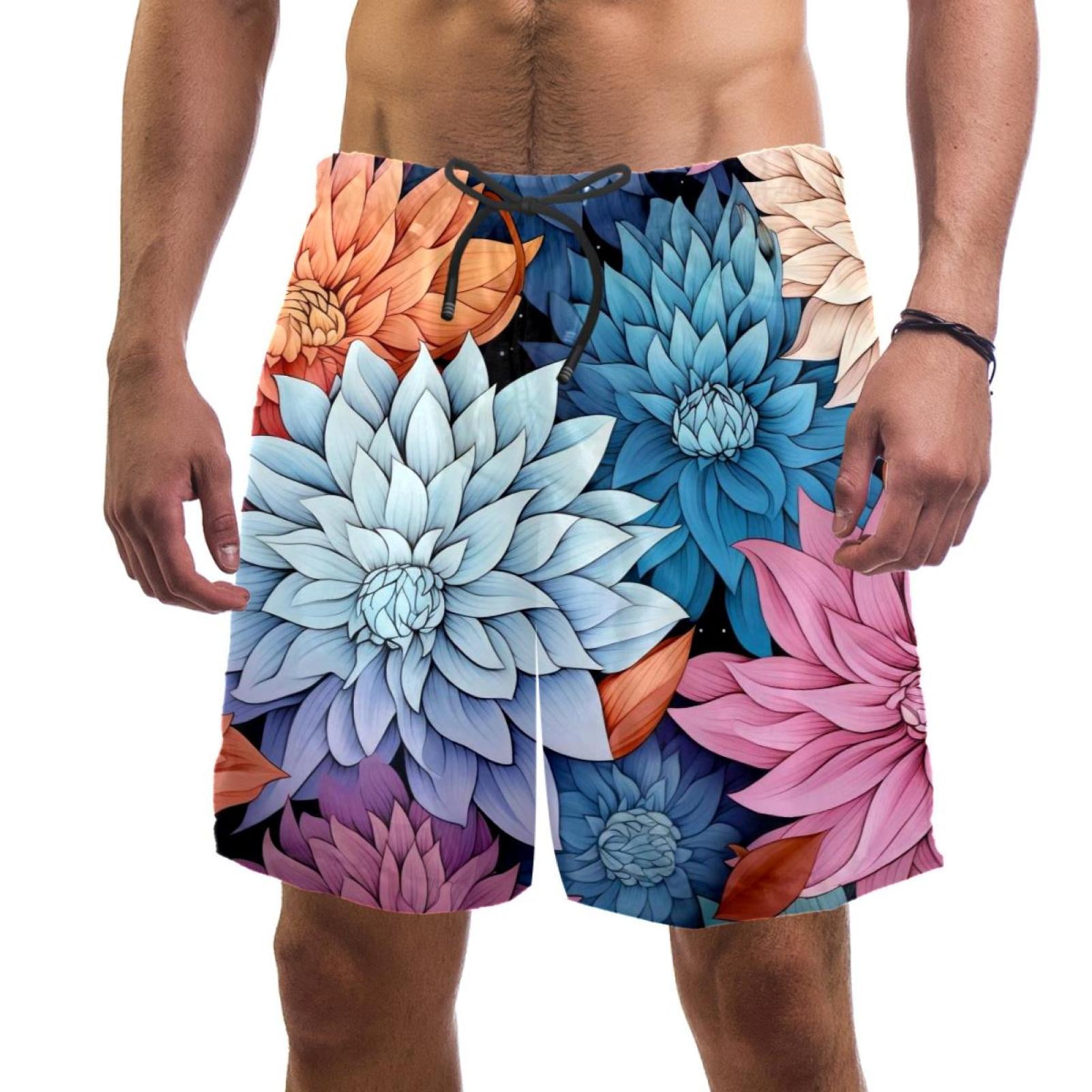 DOTBUY Men's Swim Trunks Beach Shorts Quick Dry, Waterproof - View #12