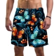 thumbnail image 1 of luoweisi Men's Beach Shorts Quick Dry Swim Trunks with Mesh Lining Butterfly M, 1 of 5