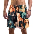 thumbnail image 1 of luoweisi Men's Beach Shorts Quick Dry Swim Trunks with Mesh Lining Dachshund XL, 1 of 5