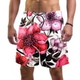 thumbnail image 1 of luoweisi Men's Beach Shorts Quick Dry Swim Trunks with Mesh Lining Flower M, 1 of 5