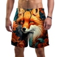 thumbnail image 1 of luoweisi Men's Beach Shorts Quick Dry Swim Trunks with Mesh Lining Fox M, 1 of 5