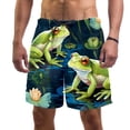thumbnail image 1 of luoweisi Men's Beach Shorts Quick Dry Swim Trunks with Mesh Lining Frog XL, 1 of 5