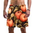 thumbnail image 1 of luoweisi Men's Beach Shorts Quick Dry Swim Trunks with Mesh Lining Fruit L, 1 of 5