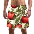 thumbnail image 1 of luoweisi Men's Beach Shorts Quick Dry Swim Trunks with Mesh Lining Fruit L, 1 of 5