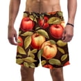 thumbnail image 1 of luoweisi Men's Beach Shorts Quick Dry Swim Trunks with Mesh Lining Fruit XL, 1 of 5