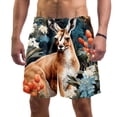 thumbnail image 1 of luoweisi Men's Beach Shorts Quick Dry Swim Trunks with Mesh Lining Kangaroo M, 1 of 5