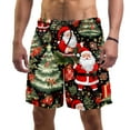 thumbnail image 1 of luoweisi Men's Beach Shorts Quick Dry Swim Trunks with Mesh Lining Merry Chrismas L, 1 of 5