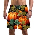 thumbnail image 1 of luoweisi Men's Beach Shorts Quick Dry Swim Trunks with Mesh Lining Pumpkin XL, 1 of 5