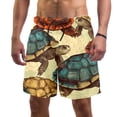 thumbnail image 1 of luoweisi Men's Beach Shorts Quick Dry Swim Trunks with Mesh Lining Sea Turtle M, 1 of 5