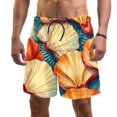thumbnail image 1 of luoweisi Men's Beach Shorts Quick Dry Swim Trunks with Mesh Lining Shell L, 1 of 5