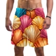 thumbnail image 1 of luoweisi Men's Beach Shorts Quick Dry Swim Trunks with Mesh Lining Shell M, 1 of 5