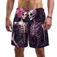 thumbnail image 1 of luoweisi Men's Beach Shorts Quick Dry Swim Trunks with Mesh Lining Skeleton L, 1 of 5