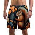 thumbnail image 1 of luoweisi Men's Beach Shorts Quick Dry Swim Trunks with Mesh Lining Squirrel L, 1 of 5