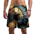 thumbnail image 1 of luoweisi Men's Beach Shorts Quick Dry Swim Trunks with Mesh Lining Unique Pangolin L, 1 of 5