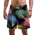 thumbnail image 1 of luoweisi Men's Beach Shorts Quick Dry Swim Trunks with Mesh Lining Unique Pangolin M, 1 of 5