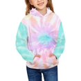thumbnail image 1 of luvamia Girls Tie Dye Hoodie with Pocket, Sizes 4-13, 1 of 6