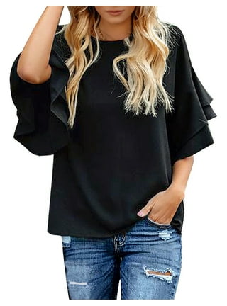 Bell sleeve T-shirt