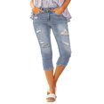 thumbnail image 1 of luvamia Ripped Jeans Womens High Waisted Skinny Ripped Jean Denim Pants with Pockets, XL, Fit Size 16 Size 18, 1 of 7