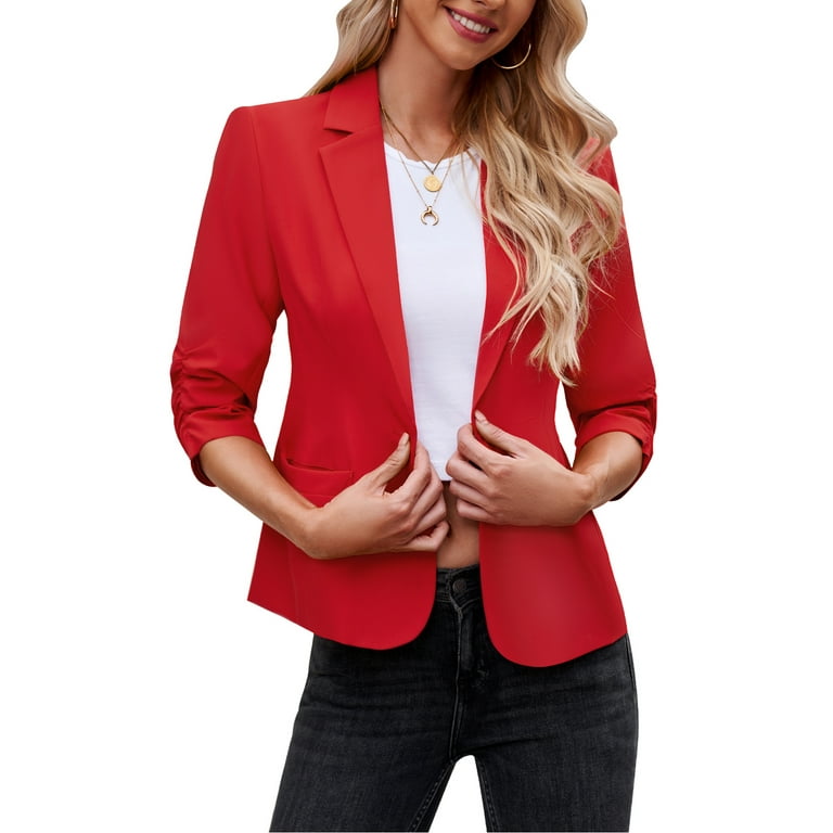 Red blazer outlet size 18