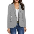 thumbnail image 1 of luvamia Womens Business Casual Blazer Work Office Coats Pocket Back Slit Jacket Suit, Size S-2XL, 1 of 6