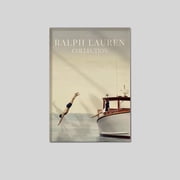 luxury yacht poster vintage ralph lauren collection style nautical fashion wall art Poster Size 24x36 The Golden Shop