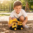 thumbnail image 1 of lwlmwt Large Excavator Toy Truck, Movable Digging Arm Sand Beach Construction Vehicle, Inertia Engineering Toy Gift for Boys Ages 3+, 1 of 7